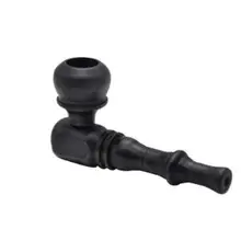 Высокое качество Портативный трубы черный Компактный курительная трубка