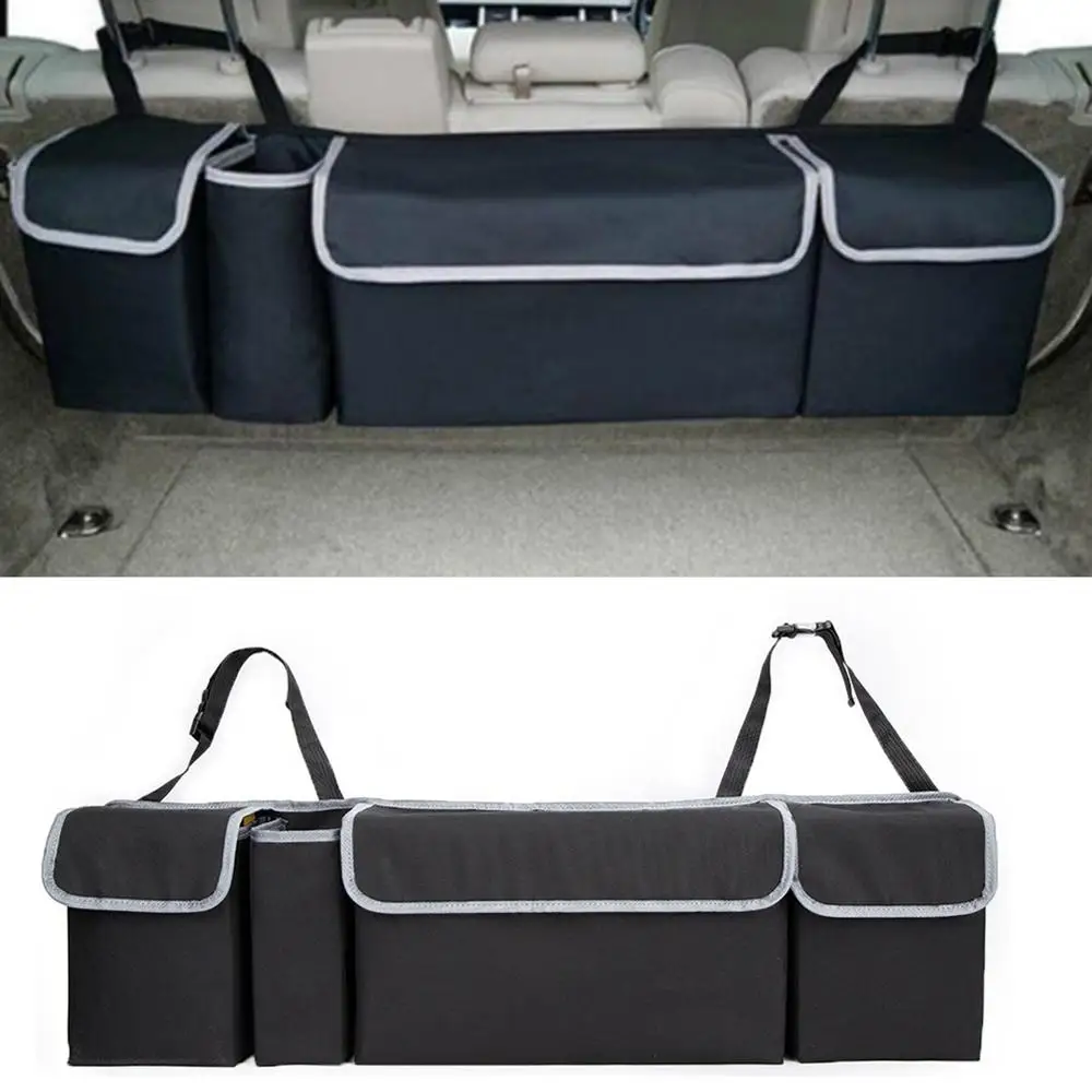 

Car Rear Seat Multi Pockets Sundry Storage Bag Vehicle Trunk Accessory Organizer Protector for Car Seat Back