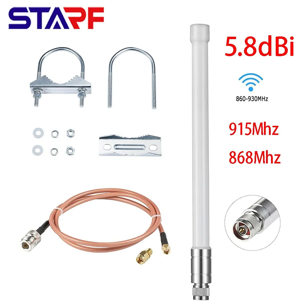 fiberglass antenna kit for helium hotspot Helium HNT Mining Antenna 860-930MHz For RAK 5.8 DBi Outdoor LoRa Omni Fiberglass Fiber Antenna Kit Helium Hotspot fiberglass antenna kit