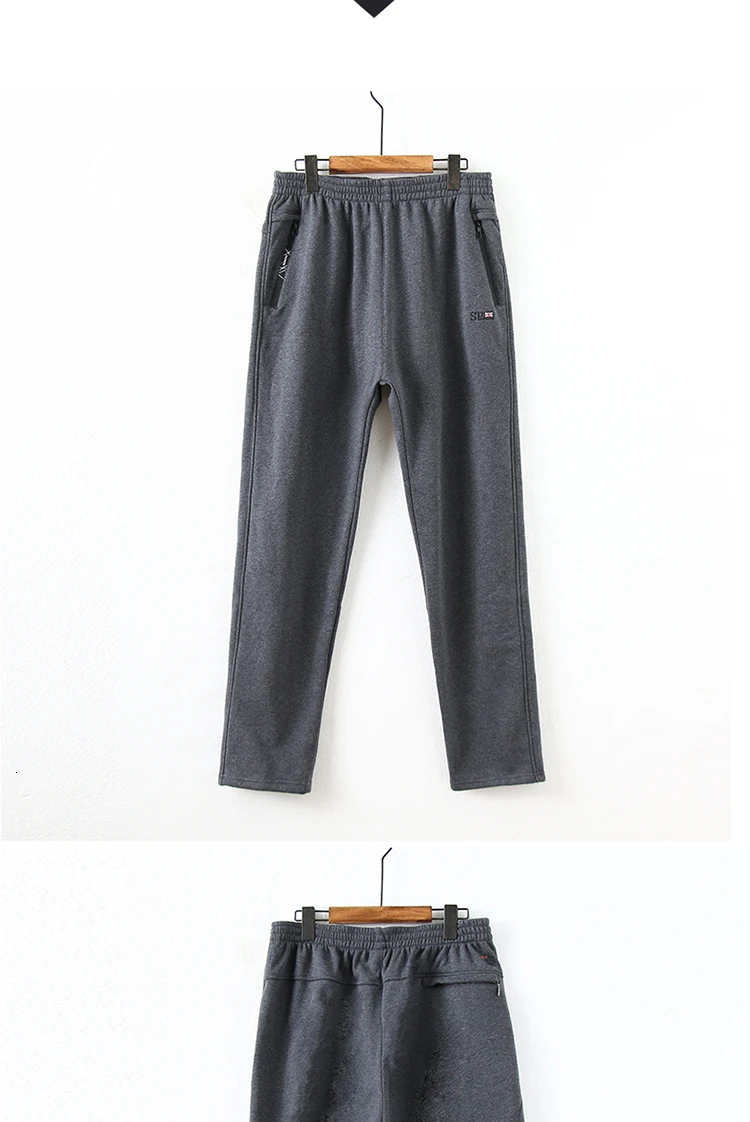 new plus size 8XL 7XL Winter Pants man Warm Casual Pants Fleece Spring Autumn Winter Cotton Pants Fashion Trousers