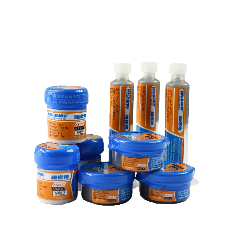 Solder Paste Flux MECHANIC Original 183C Melting Point Liquid SMD