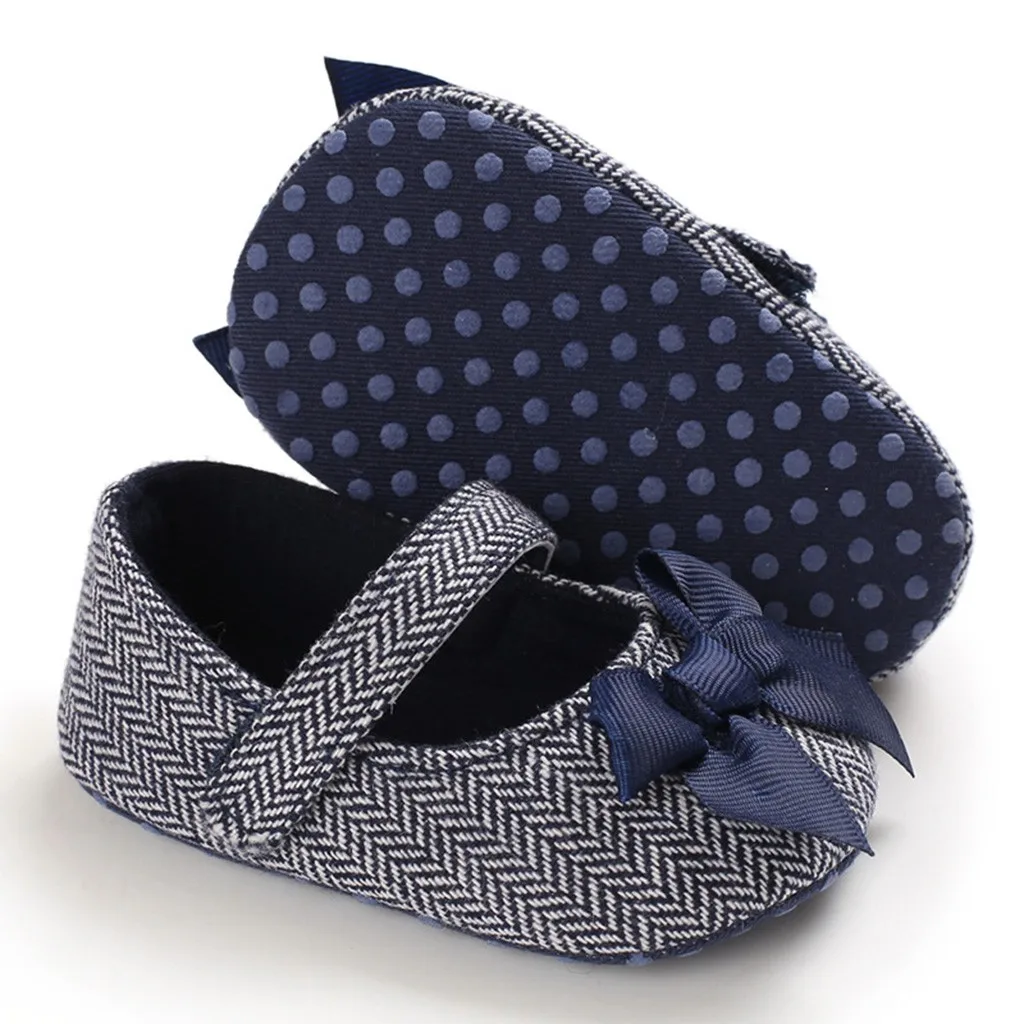 Обувь для новорожденных мальчиков и девочек; обувь для малышей; обувь принцессы для маленьких девочек; милая повседневная обувь с бантом для малышей