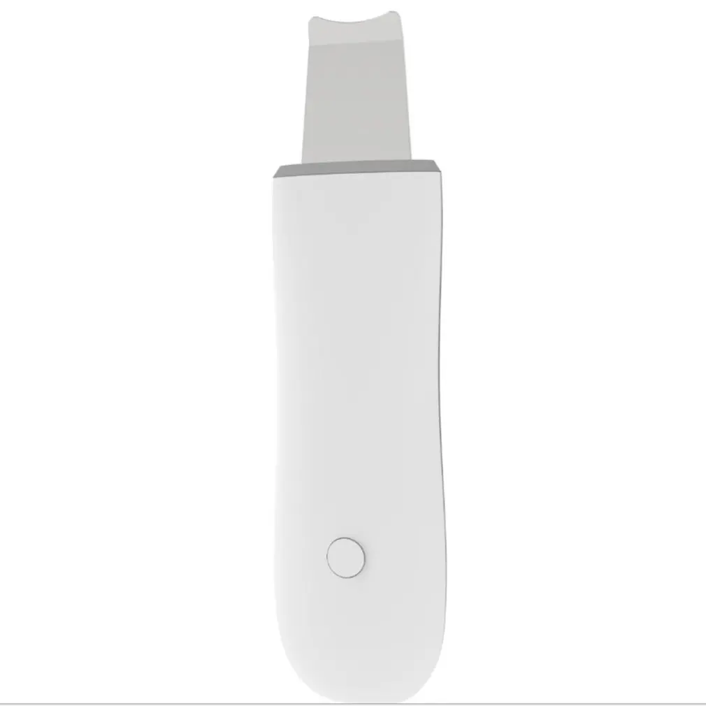 Белый Ultrasonic Shovel Skin Beauty Blackhead Instrument Ion Introduction Cleansing Instrument Pores Electric Blackhead Meter - Цвет: Белый