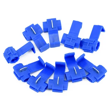 

50pcs Self Locking Electrical Cable Connectors Quick Splice Lock Wire Terminals