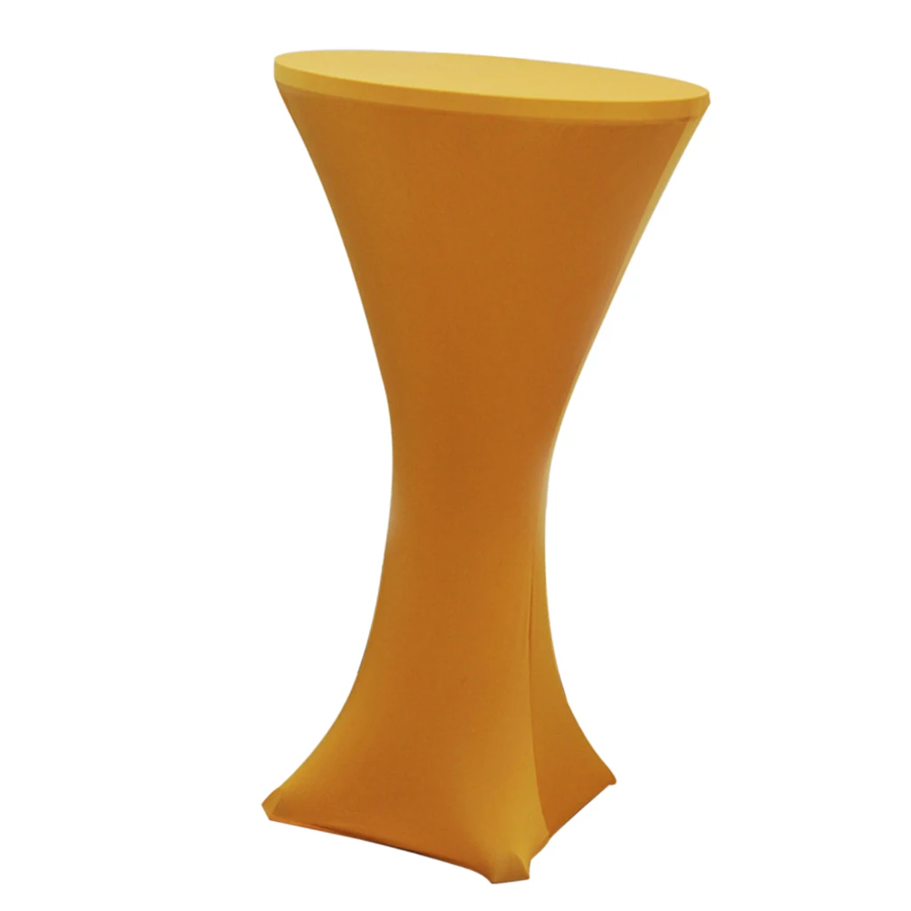 Spandex Cover Tablecloth 4 Leg 60cm Poseur Bistro Cocktail Table Decoration