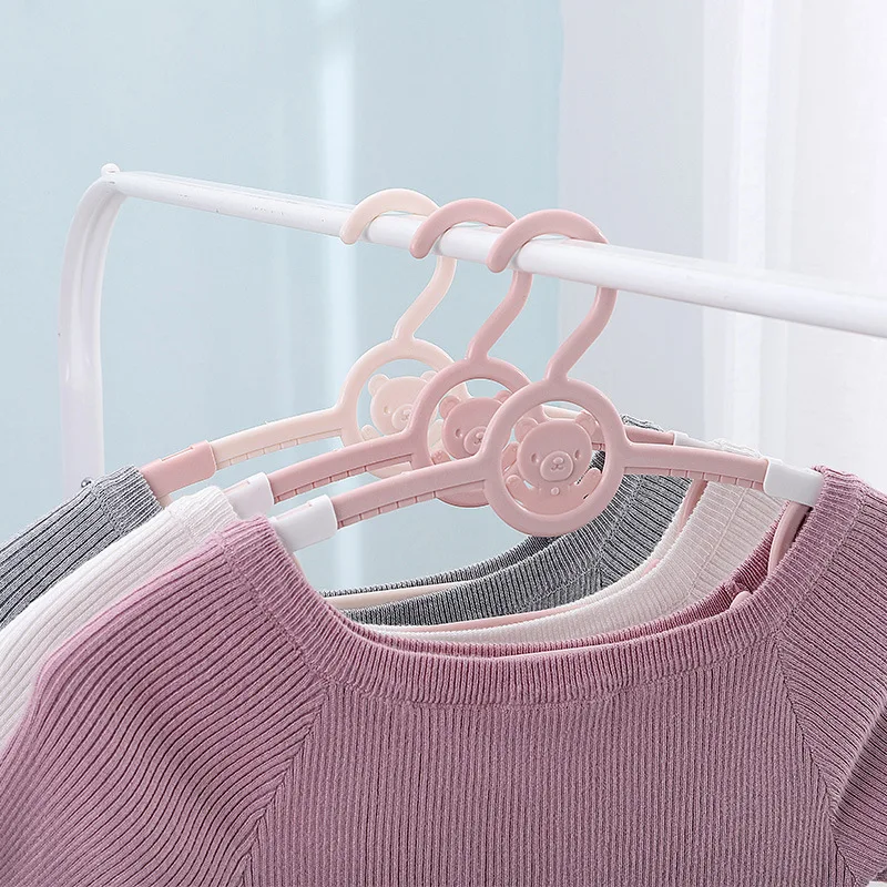 1 шт. портативные красочные детские вешалки для одежды детская одежда пальто