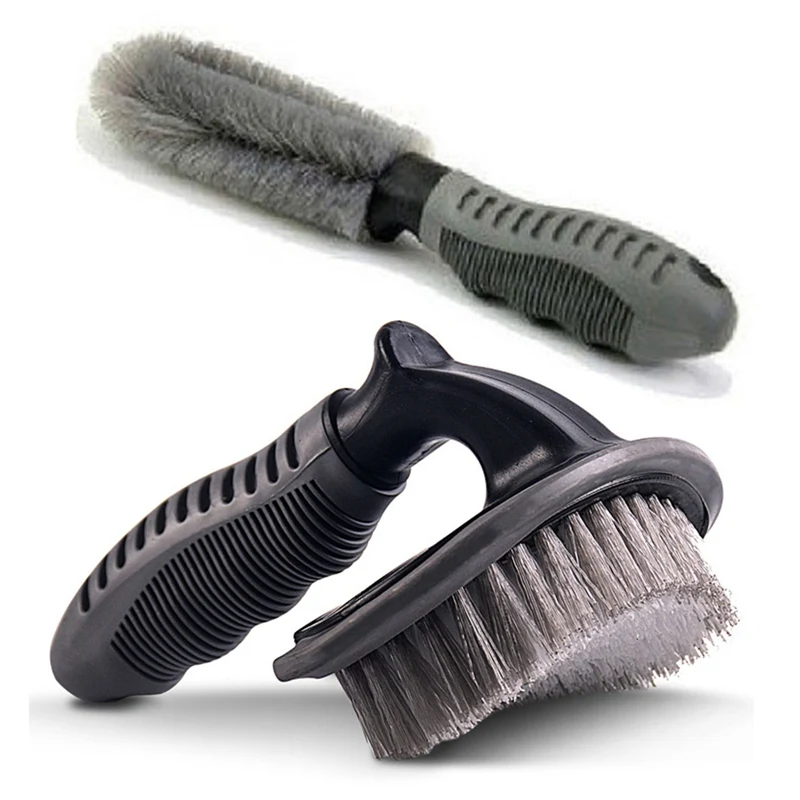 

Lcyonger Car Rims Tire Tyre Cleaning Brush T-Type Multi-Functional Wheel Hub Washing Tools Motorcycle Car Washer Wash Care
