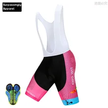 Мужские розовый Астана Culotte Панталоны летом Coolmax 16D гель велосипед нагрудник колготки Mtb Ropa Ciclismo влаги брюки из влагопоглощающей ткани