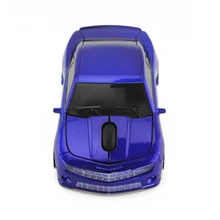 Оптическая компьютерная офисная игровая мини-автомобиль Форма ноутбук Пластик Прохладный 3 клавиши usb-приемника 2,4 ГГц умный дом Беспроводной Мышь