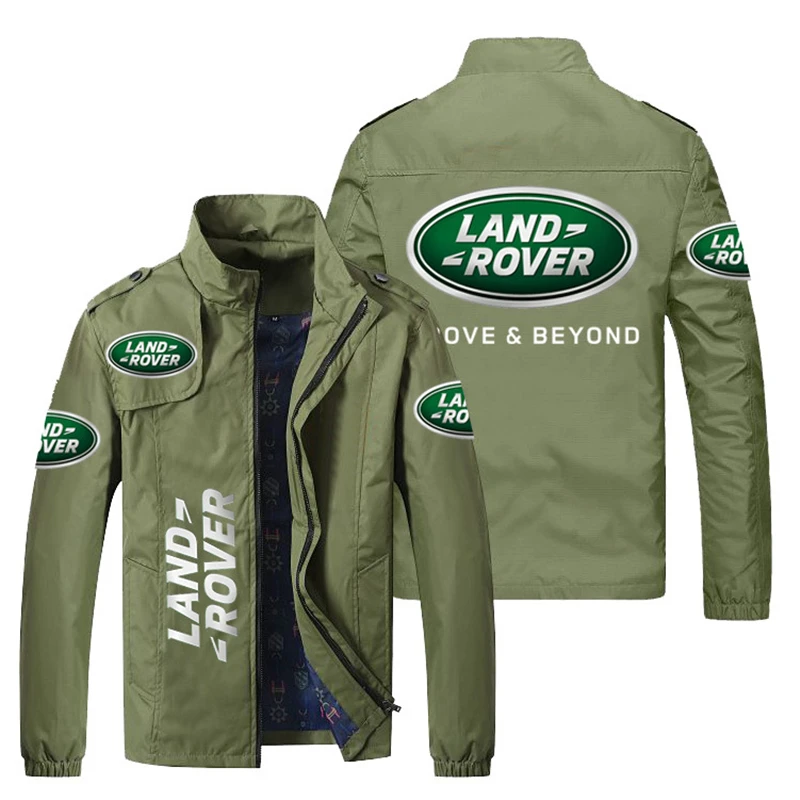 Новинка 2021 модные мужские куртки Женская ветровка Land Rover с принтом логотипа