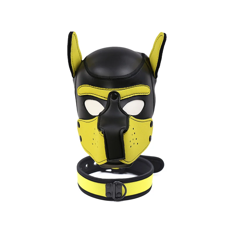 Хэллоуин сексуальный косплей Masker ночной клуб представления Masker резиновые Maskerade Spelen вечерние Masker костюм поставки с воротником - Цвет: S