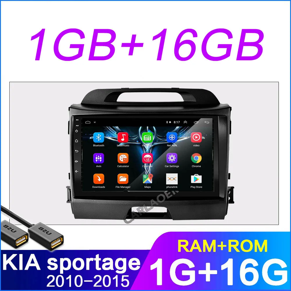 Для KIA sportage 2010 2011 2012 2013 2Din автомобильный Android Радио мультимедийный плеер 2 Din Авторадио Видео gps Navi WiFi