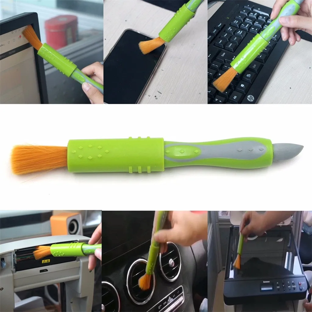 

Multi-function Cleaning Brush Soft Cleaning Pen for Computer Keyboard Fan Glass Dust L0910