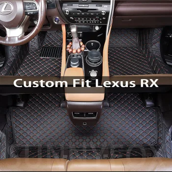 

Real Shot Floor Mats for Lexus RX Class RX300 RX350 RX350L RX450h RX450hL 6D Full Coverage car floor mats car trunk mats