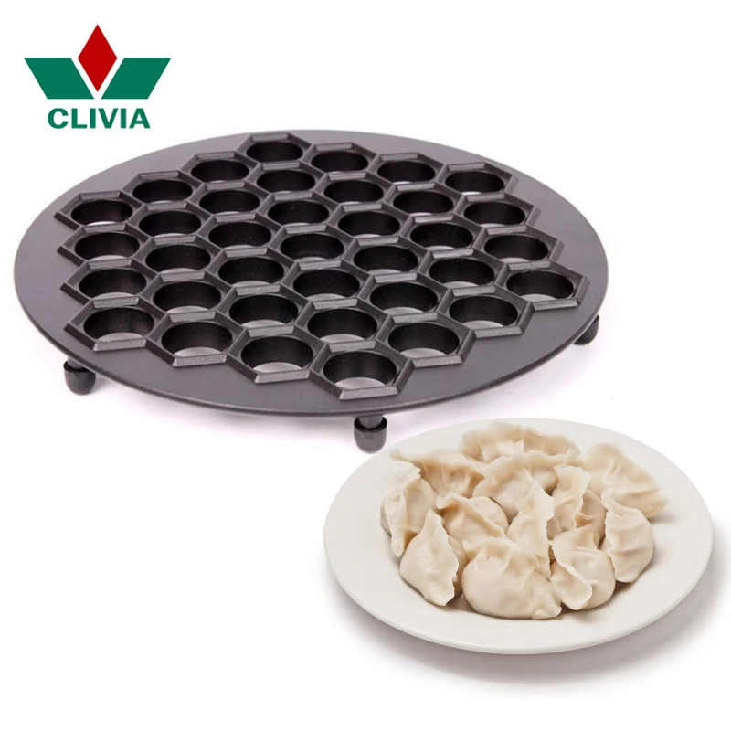 Russische Ravioli-Form Mit 37 Löchern – Aus Aluminiumlegierung Für Pelmeni, Teigtaschen & Wontons