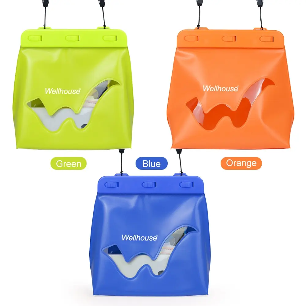 

Waterproof PVC Toiletry Bag Travel Dry Case Pack Bag for Outdoor Beach Camping Kayaking Rafting Travel cosmetic bag