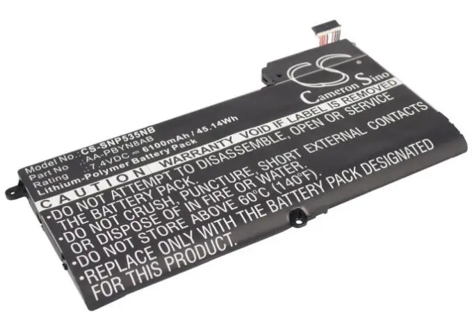 Cameron sino 6100 мА/ч, батарея для SAMSUNG 530U4B-S03 530U4C-A01 530U4C-A02 530U4C-S01 530U4C-S02 535U4C 535U4C-S01 535U4C-S02