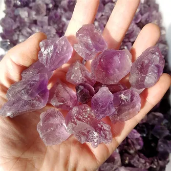 

10-15g Natural Rock Amethyst Crystals Rough Stone Raw Gemstones Mineral Specimen Reiki Irregular Reiki Healing Chakra Energy