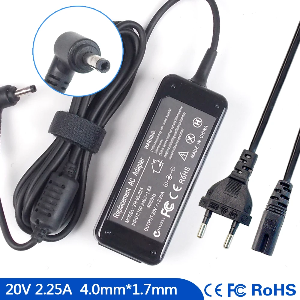 Laptop Charger Power Supply AC DC Adapter UK Plug For Lenovo ADLX65CCGE2A 