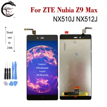 

5.5" New LCD For ZTE Nubia Z9 Max NX510J NX512J LCD Display Screen Touch Panel Sensor Digitizer Assembly Z9Max Full Display