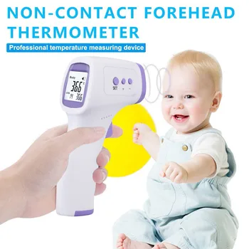 

Infrared Thermometer Digital Non-Contact Ear Forehead Temperature Digital Infrared Body termometro infrarrojo infravermelho