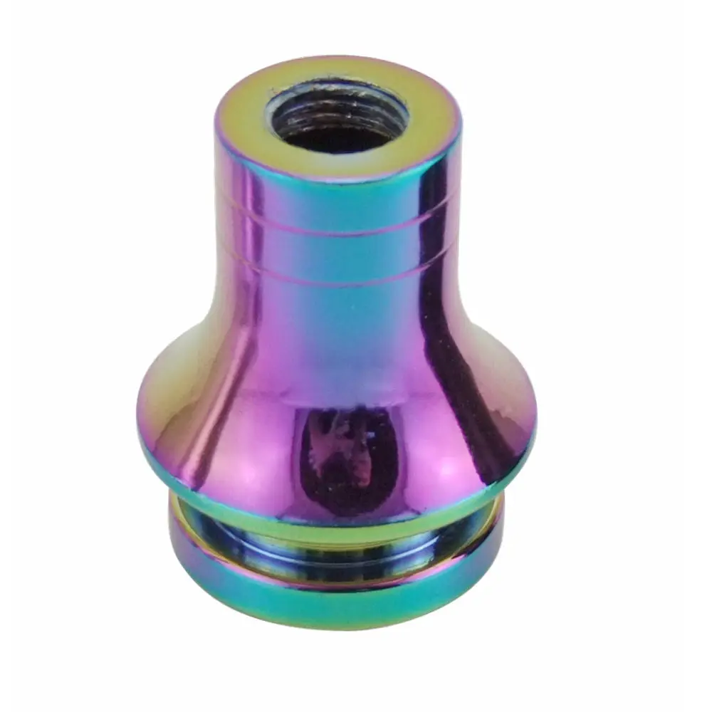 M12X1.25,Polished Multicolor Shift Knob Boot Retainer for Gear Shifter Lever