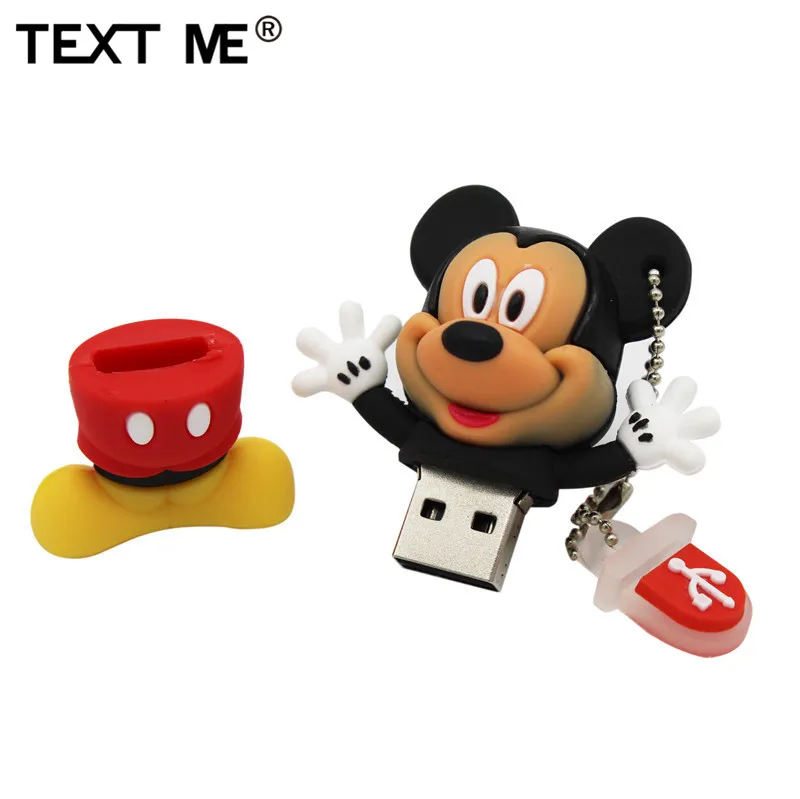 Usb флеш накопитель с Микки и Минни 4 ГБ 8 16 32 64 ГБ|USB флэш-накопители| |