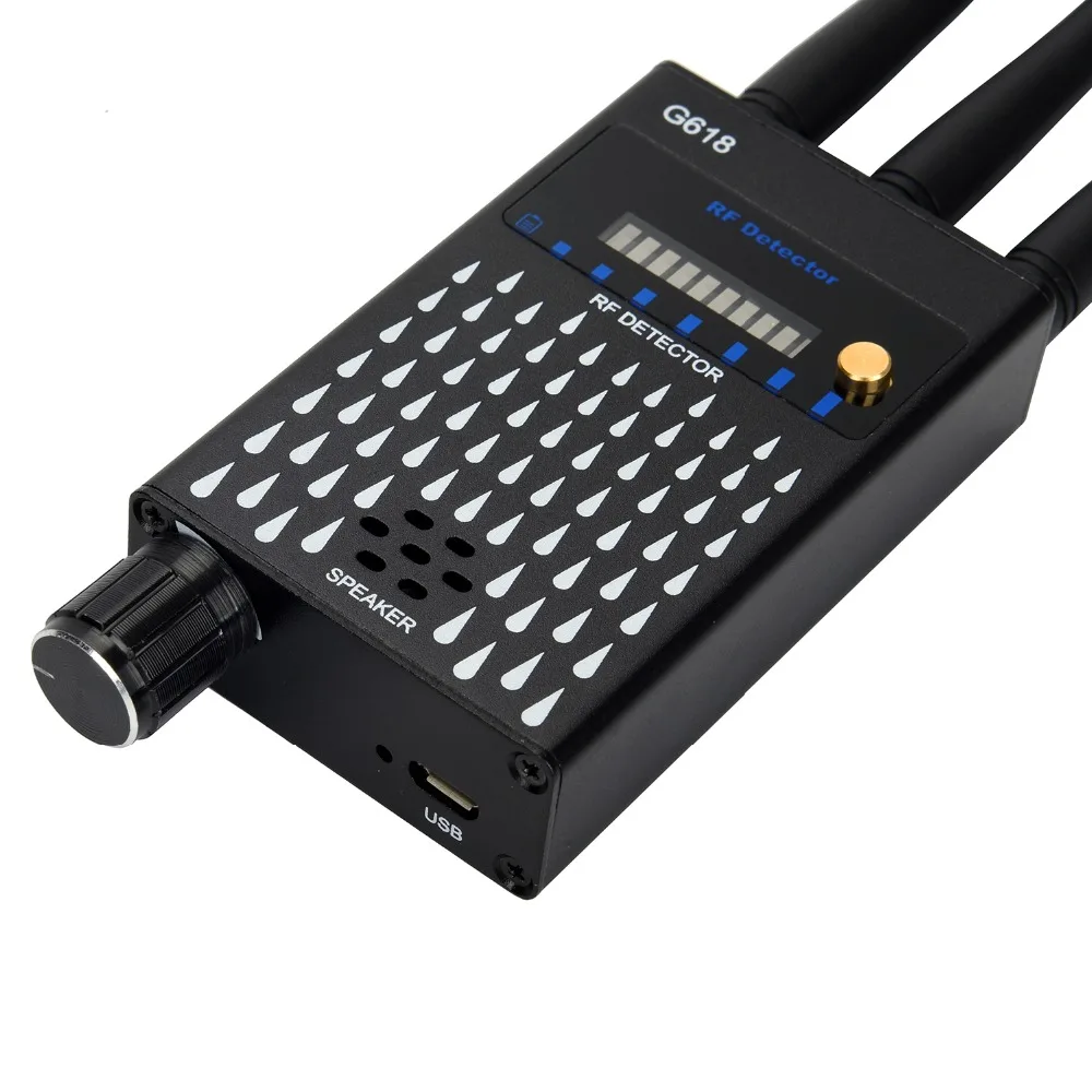 G618 Three Antennas professional radio frequency detection device gsm