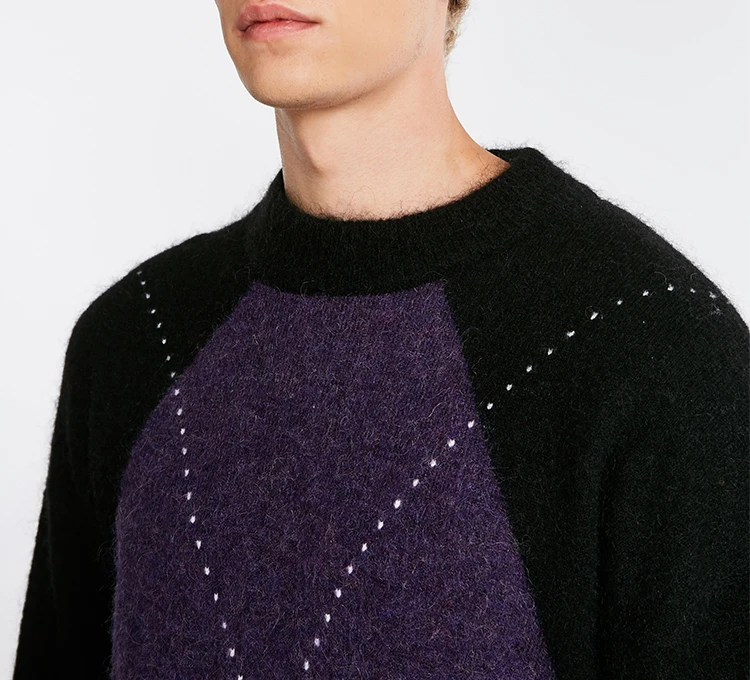 MLMR зимний свитер с круглым воротником из мохера | 218424518