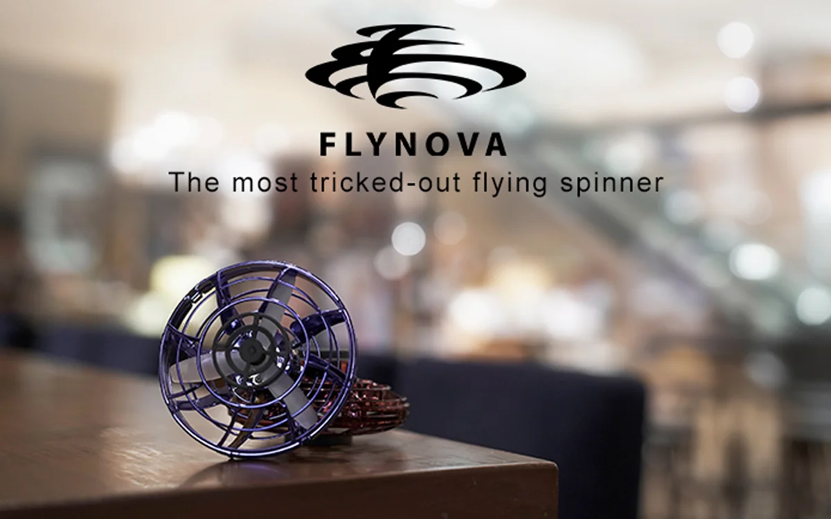 Flynova, свободный маршрут, Вращающийся Летающий Спиннер, мини летающий палец, гироскоп, Дрон, самолет, НЛО, летающие игрушки, подарки