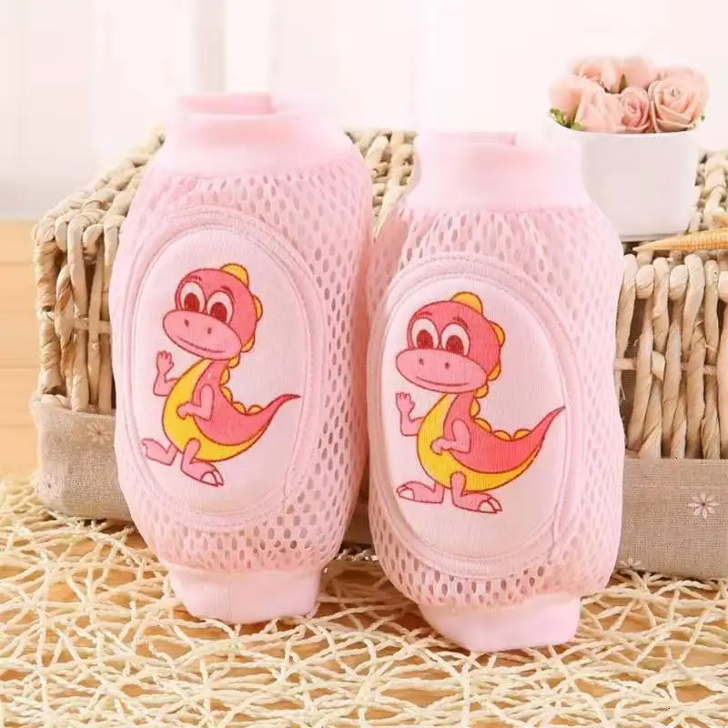 Children Kneepad Baby Ventilation Reticular Will Sponge Baby Crawl Kneepad Learn To Walk Defence Knock Protective Clothing
