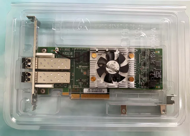 Для Qlogic QLE2672 HBA оптоволоконная карта 16 Гбит/с многомодовая оптоволоконная карта оригинальная PCI-E 1