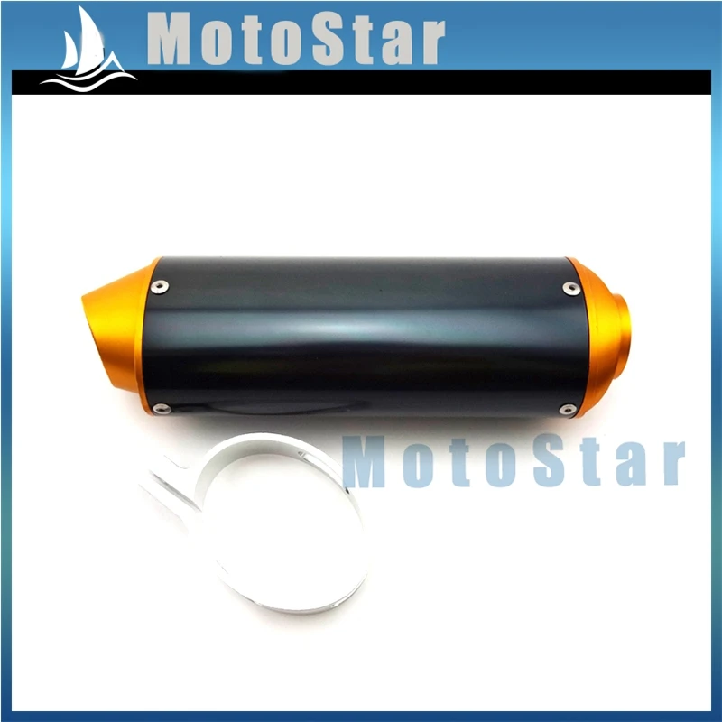 38 мм Глушитель для 50cc 110cc 125cc 150cc 160cc Atomik TTR SSR XR CRF KLX Thumpstar питбайк мотоцикл