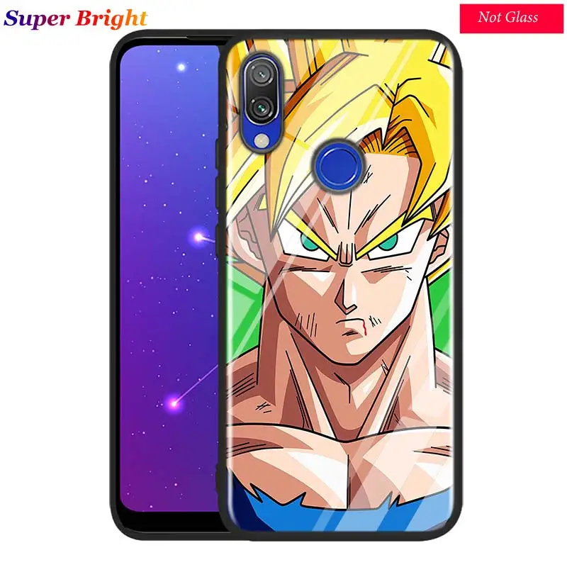 Dragon Ball Z Super Goku для Xiaomi Redmi Note 8 7 6 5 4X4 K20 Pro 7A 6A 6 S2 5A Plus супер яркий черный чехол для телефона - Цвет: Style 10