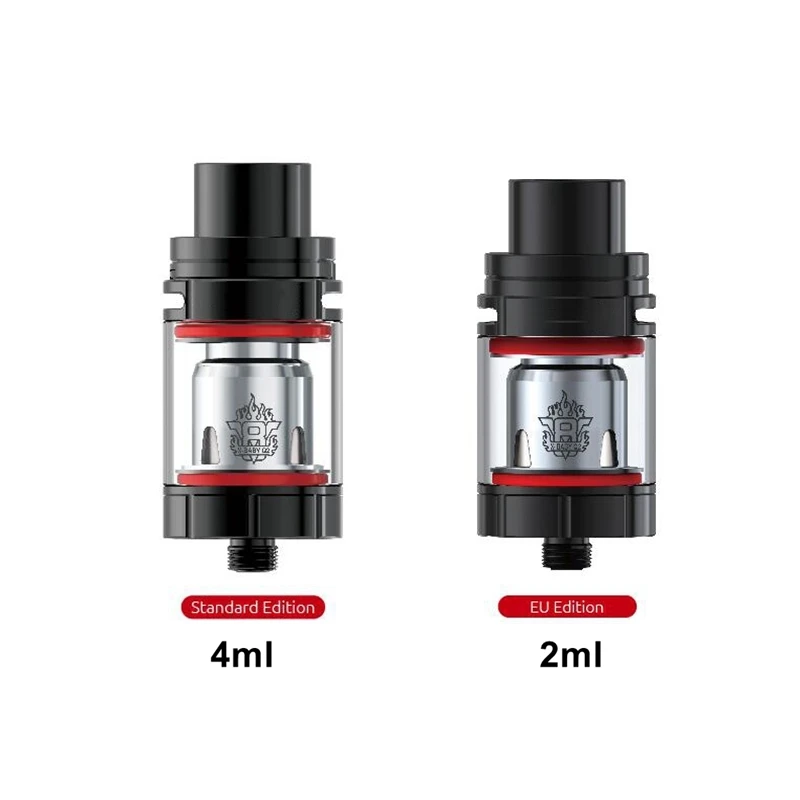 HXJVAPE Pyrex пузырь стакан Fatboy трубка бак кольцо прокладка для SMOK TFV8 X baby beast tank atomizer ребенок 2 мл 4 мл зверь танк распылитель ЕС много цветов