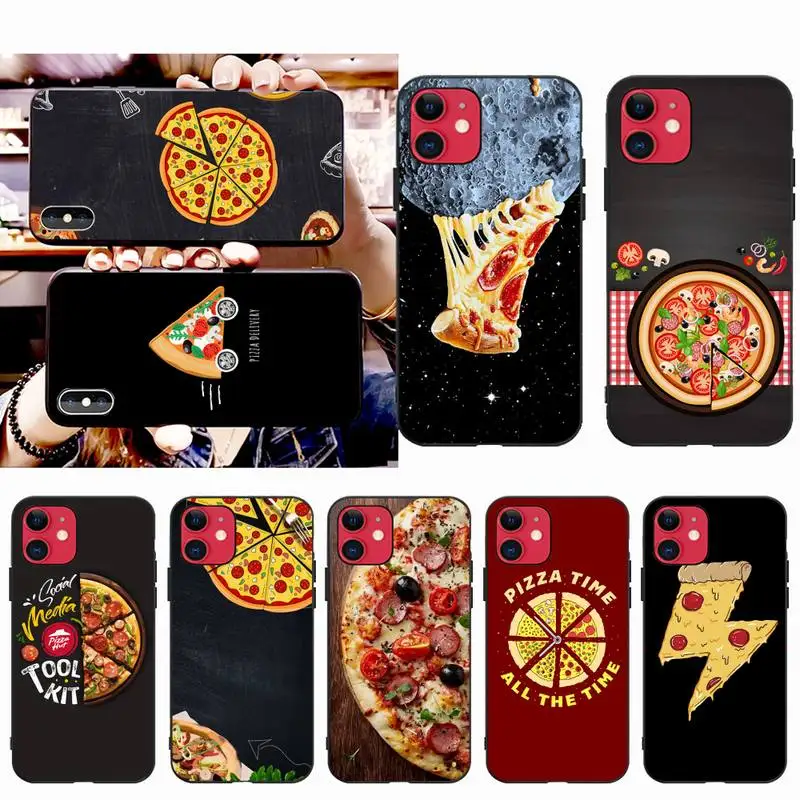 Чехол для телефона CUTEWANAN с изображением вкусной еды пиццы iPhone 11 pro XS MAX 8 7 6 6S Plus X 5S SE