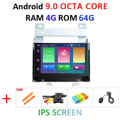 DSP ips Android 9,0 4G ram 64G автомобильное радио gps для Land Rover Freelander 2 2007-2012 Стерео навигационный экран Аудио без DVD плеера - Цвет: 9.0 4G 64G IPS