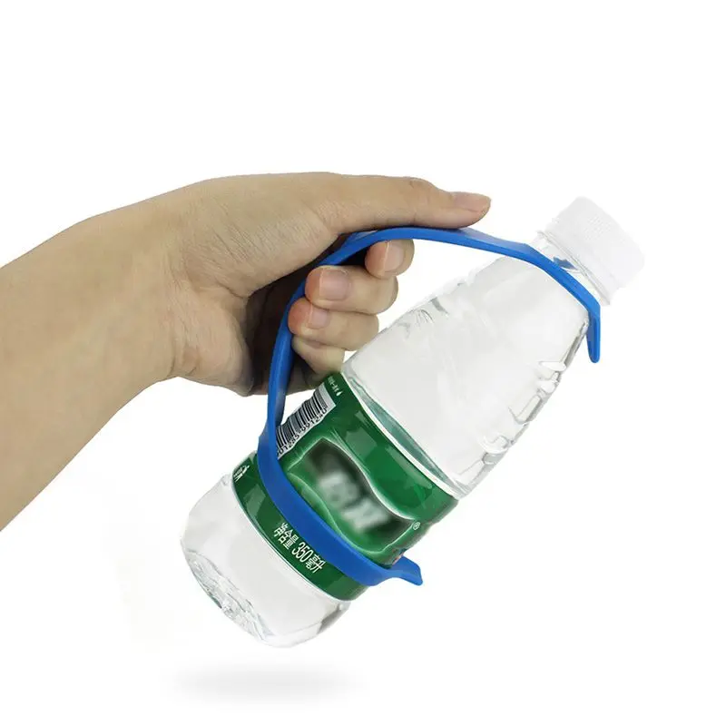 

Camp Silicone Portable Stretchable Water Bottle Strap With Buckle Running Holder Bike Carrier Grip Outdoor TOOL