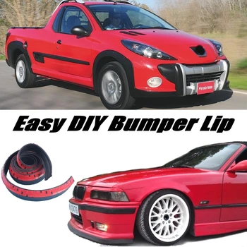 

NOVOVISU Bumper Lip Deflector Lips For Peugeot Hoggar Front Spoiler Skirt For Car Tuning View / Body Kit / Strip