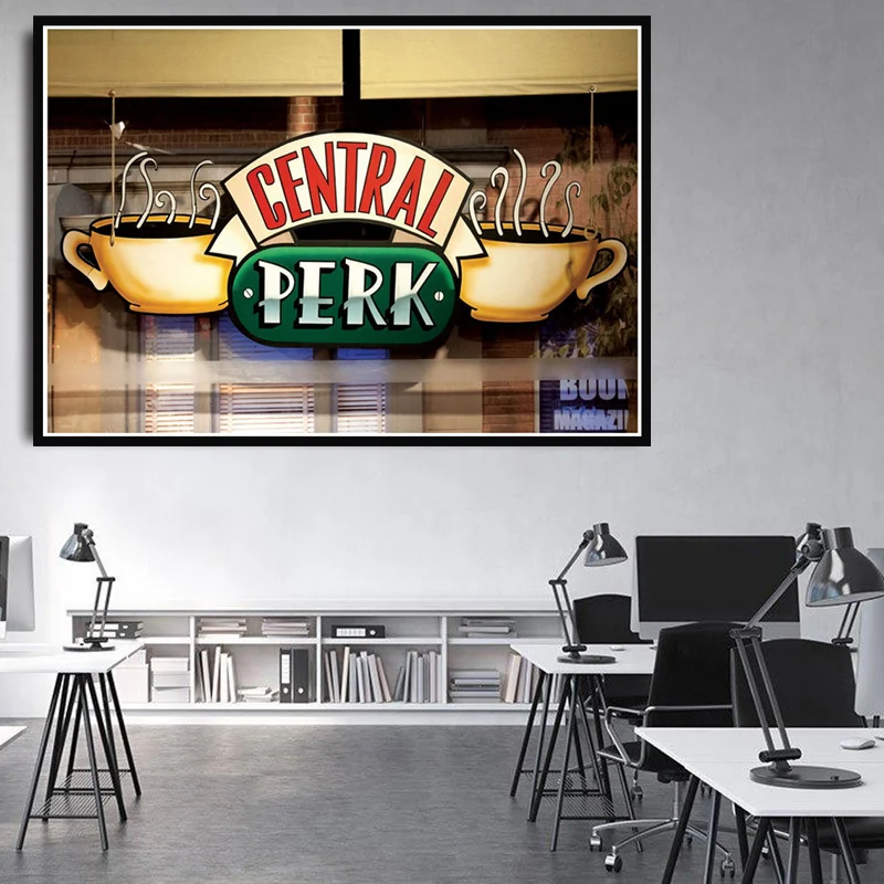 Friends USA TV Series Show Classic Bar Club Gift Poster Prints Wall Art Canvas Painting Picture For Living Room Home Decor | Дом и сад