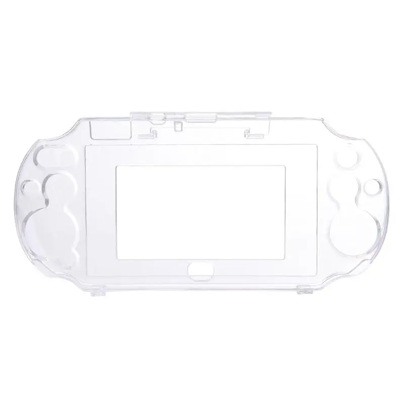 Белый Прозрачный Кристальный защитный жесткий защитный чехол для sony PS Vita psv - Цвет: Белый