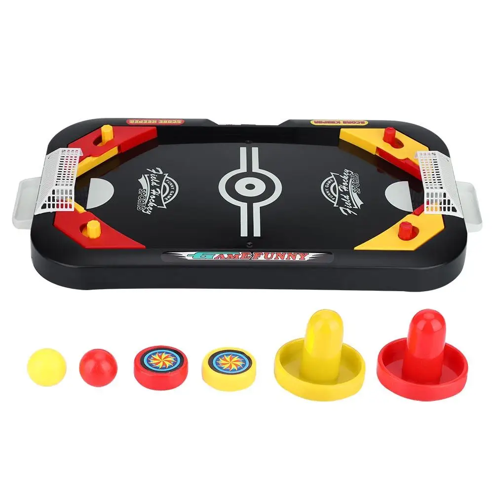 

Mini Football Field Board Game 2 In 1 Soccer & Ice Hockey Table Ball Shoot Desktop Battle for Children Interactive Leisure Toys