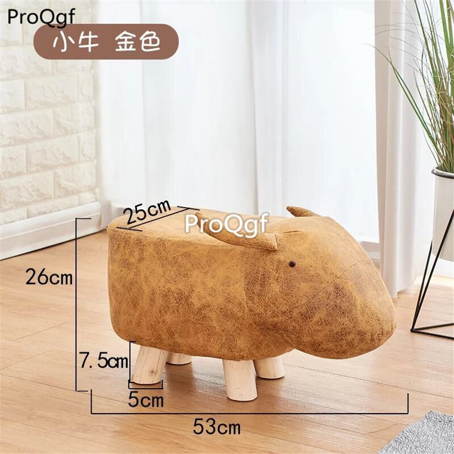ProQgf 1Pcs cartoon animal shape Nursery School Child Stool many choice dear