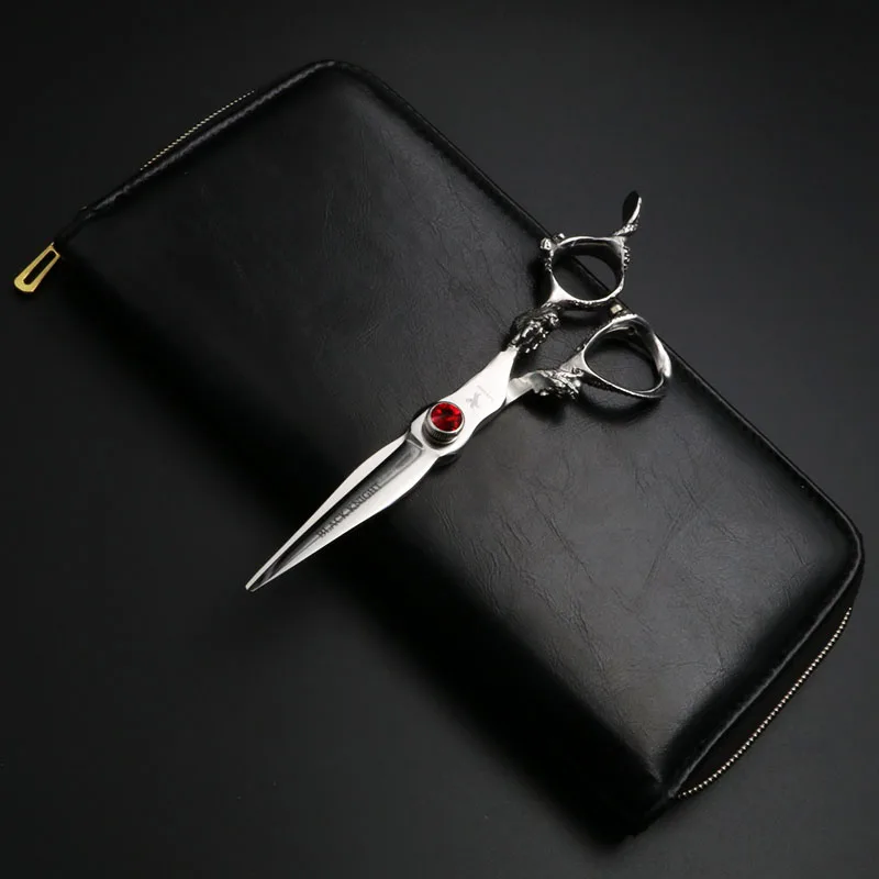 6 Inch Pet Scissors Dog Grooming Cutting Shears Kit for Animals Japan440C Dragon Shaped Handle