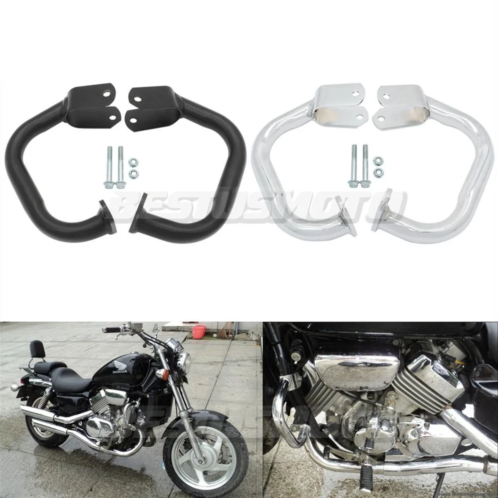Motorcycle Highway Bumper Engine Guard Crash Bars For Honda Magna 750 VF750 1994-2007 2008 2009 2010 2011 2012 2013 2014 2015 motorcycle accessories
