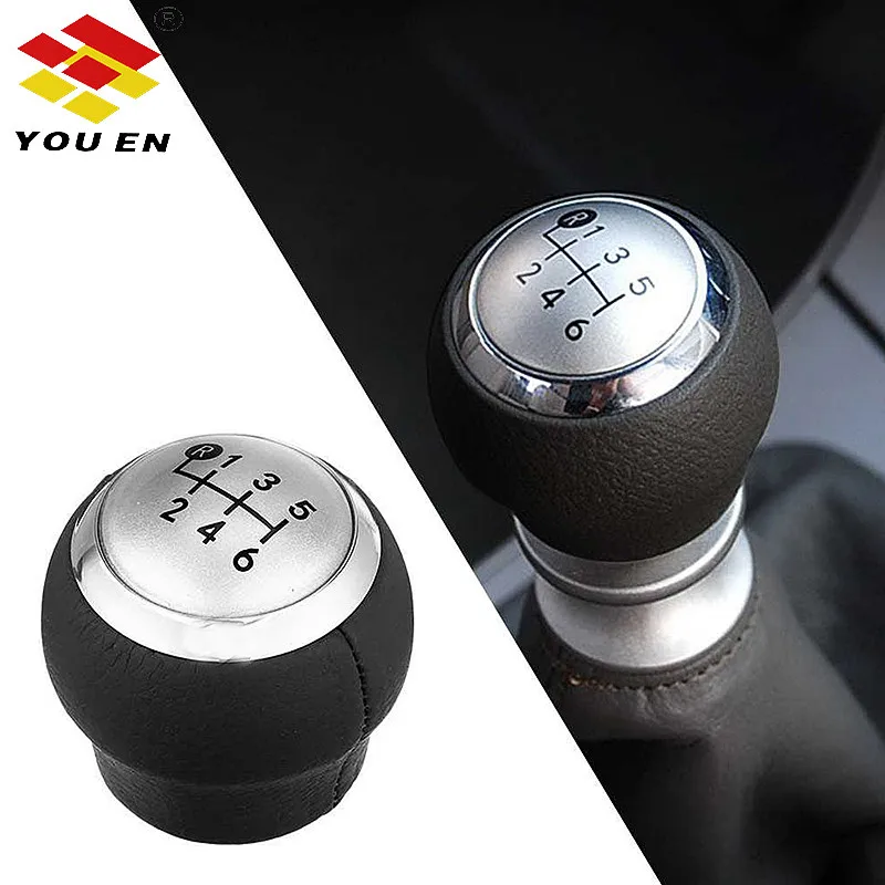 YOUEN 5 6 Speed Shift Knob Cap Cover Lever Stick Pen for Toyota Corolla Verso Auris Yaris RAV4 2007 2008 2009 2010-2013