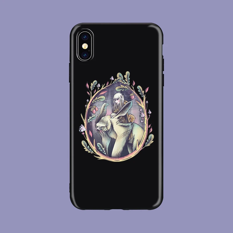 Черный мягкий чехол из ТПУ с темным кристаллом для iphone 11 pro 5 5S se 6 6s X Xs XR MAX 7 8 plus - Цвет: H-2203