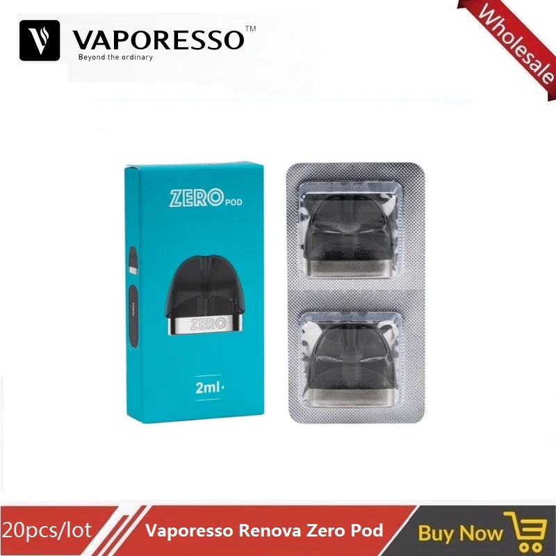 Оригинальный Vaporesso Renova Zero многоразовый картридж 2 мл емкость PTCG 2-20 шт./лот с