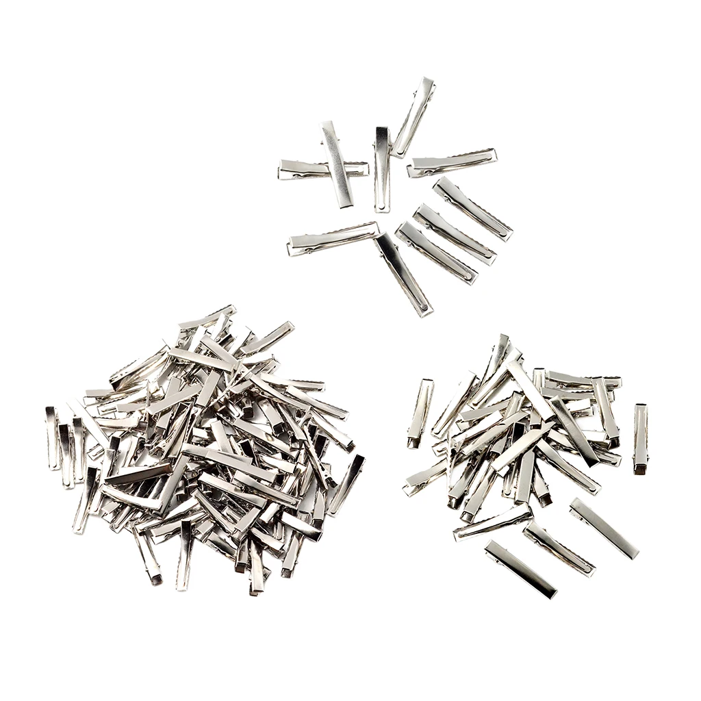 Dividing Duck Bill Clips, Clamp Hair Styling Clips Hairpin Metal Hairdressing Sectioning For Salon Styling Tools