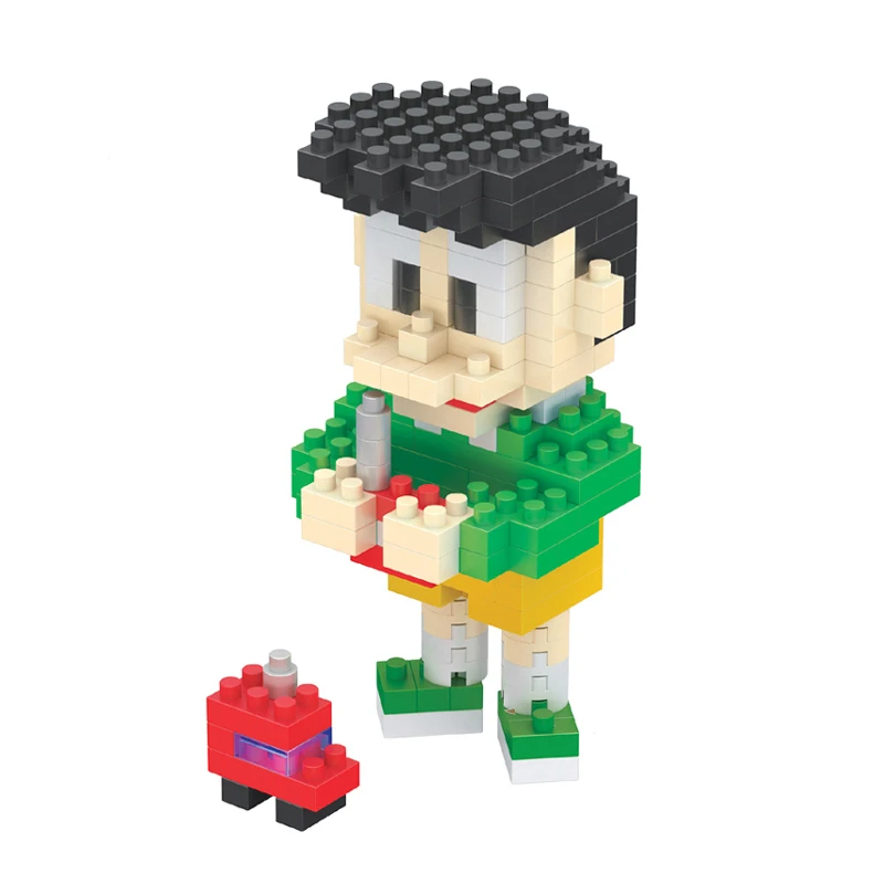 BOYU 7003 Аниме Doraemon Honekawa Suneo мальчик 3D модель 200 шт. DIY Мини Алмазные блоки кирпичи
